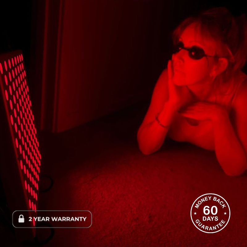 FDA Approved Infrared & Red Light Therapy Panel With Stand