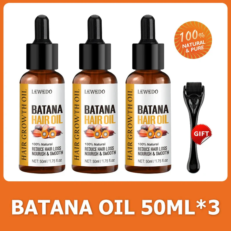 Hair Growth Serum & Derma Roller Bundle