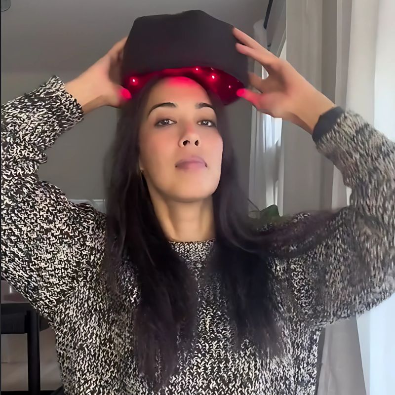 Infrared & Red Light Therapy Cap for Brain Health and Hair Growth