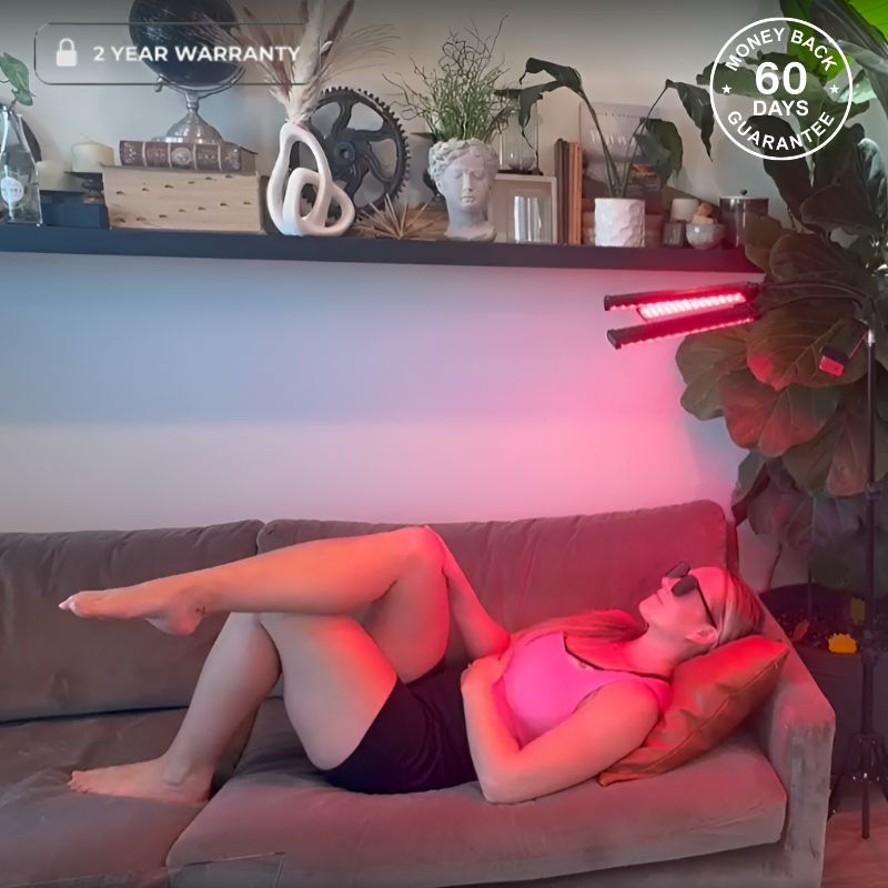 Red Light Lamp With Infrared