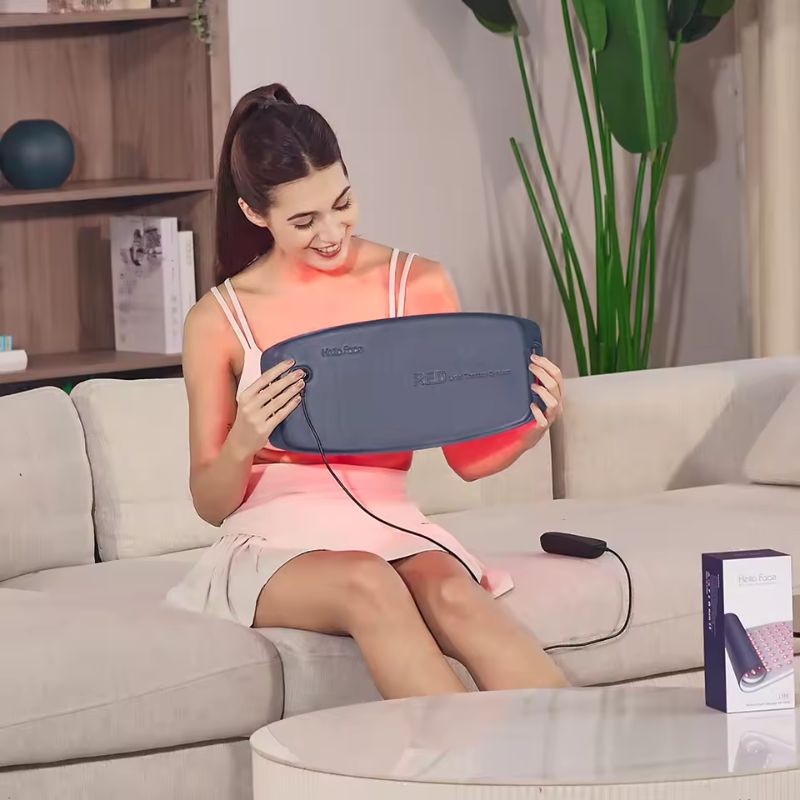 Portable Red Light Therapy Pad with Near-Infrared